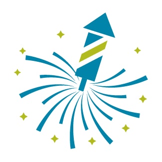 Asset 2 is an icon of an exploding firework or rocket.